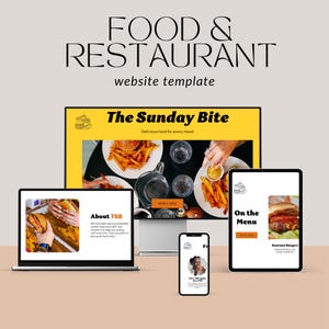 Minimal Food Shopify Theme: Restaurant, Bakery, Grocery Store