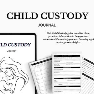 Planer opieki nad dzieckiem do druku: Kalendarz współrodzicielstwa, Organizator rozwodu (PDF)