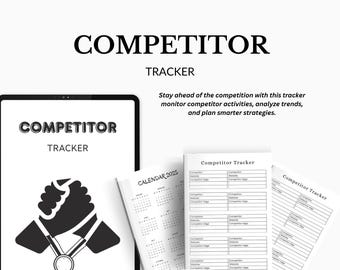 Competitive Analysis Template: Marketing Research & Competitor Insights