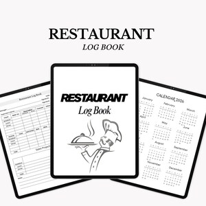 Restaurant Kitchen Templates Bundle: Printable Prep List (Digital Download)
