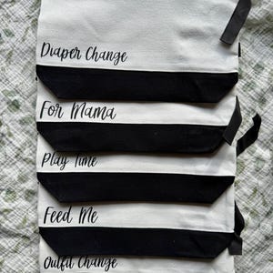 Luiertas Organizer Pouches Reistas Organizer Pouches Baby and Mama Essentials Organizer Pouches Douchecadeau Nieuwe moeder Cadeau idee nieuwe baby