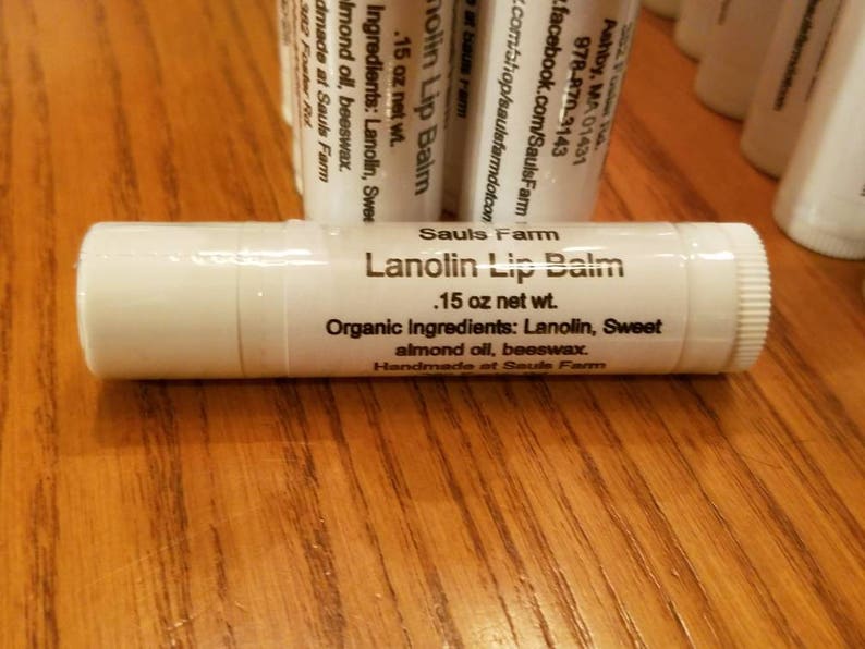 Lanolin Lip Balm Etsy