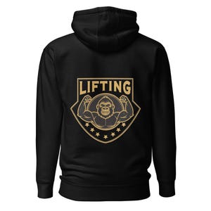 Bodybuilding Hoody | Gym Hoodie for Men | Exercise Hoodie | Apparel for Men | Gym Gifts for Guys | Motivation | Inspiration | Lifting Hoodie