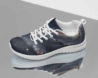 Galaxy Sneakers | Galactic Custom Design Shoes | Pilates Yoga Shoes | Athletic Workout Dance Shoes | Best Comfortable Sneakers | Comfy Shoes