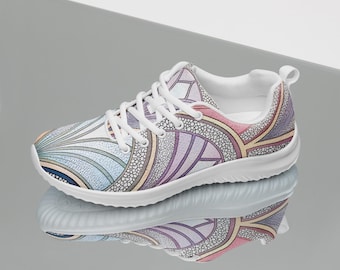 Yoga Pilates Shoes for Women | Athletic Workout Dance Shoes | Best Comfortable Custom Sneakers | Active Walking Hiking | Soft Durable Fit