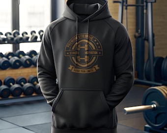 Gym Hoodie for Men | Workout Hoodie | Pump Cover | Gym Gifts for Guys | Gym Apparel for Men | Bodybuilding | Exercise