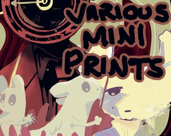Postcard Prints // Hylics, Limbus Company, Rain World