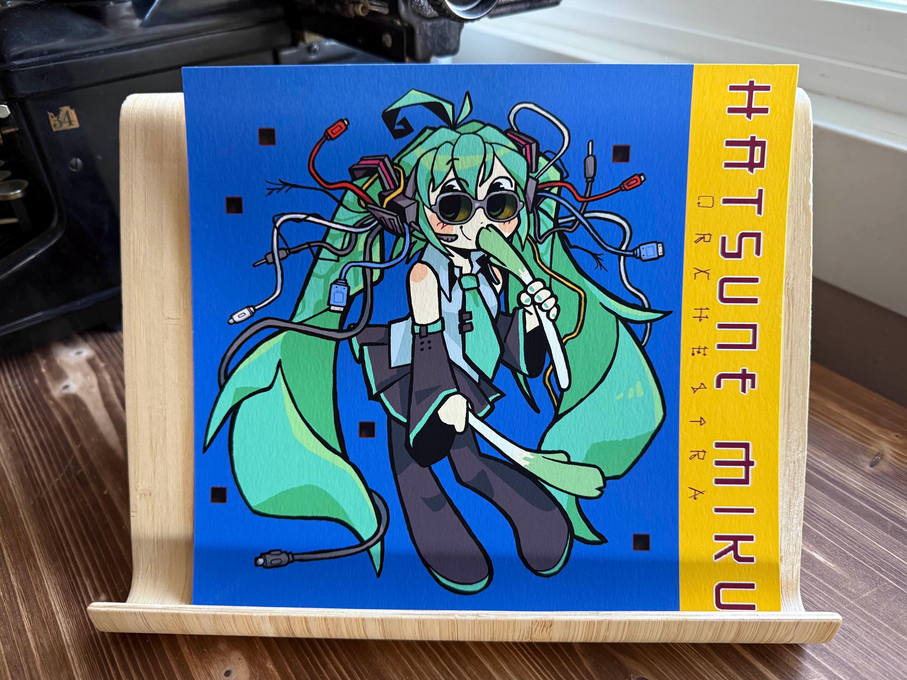 Hatsune Miku Orchestra HMO Square Print - Etsy