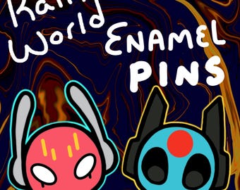 Rain World Iterator Enamel Pins: Last Chance!