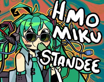 HMO Miku 4.5in Acrylic Standee