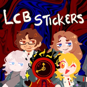 Limbus Company Sinner Stickers // Dante, Don Quixote, Rodion, Gregor, Faust, Sinclair, Ishmael, Hong Lu, Ryōshū, Yi Sang, Heathcliff