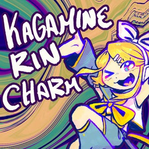 Vocaloid Kagamine Rin 3in Charm