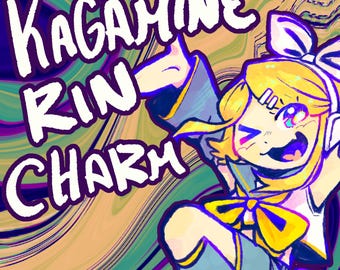 Vocaloid Kagamine Rin 3in Charm