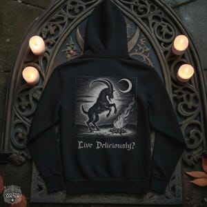 Black Phillip Unisex Pullover Hoodie