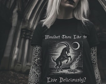 Black Phillip-Live Deliciously Black Unisex Shirt