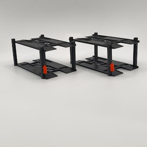 2 Car display lift 1:64 Cars Diecast (Cars and accessories NOT included)