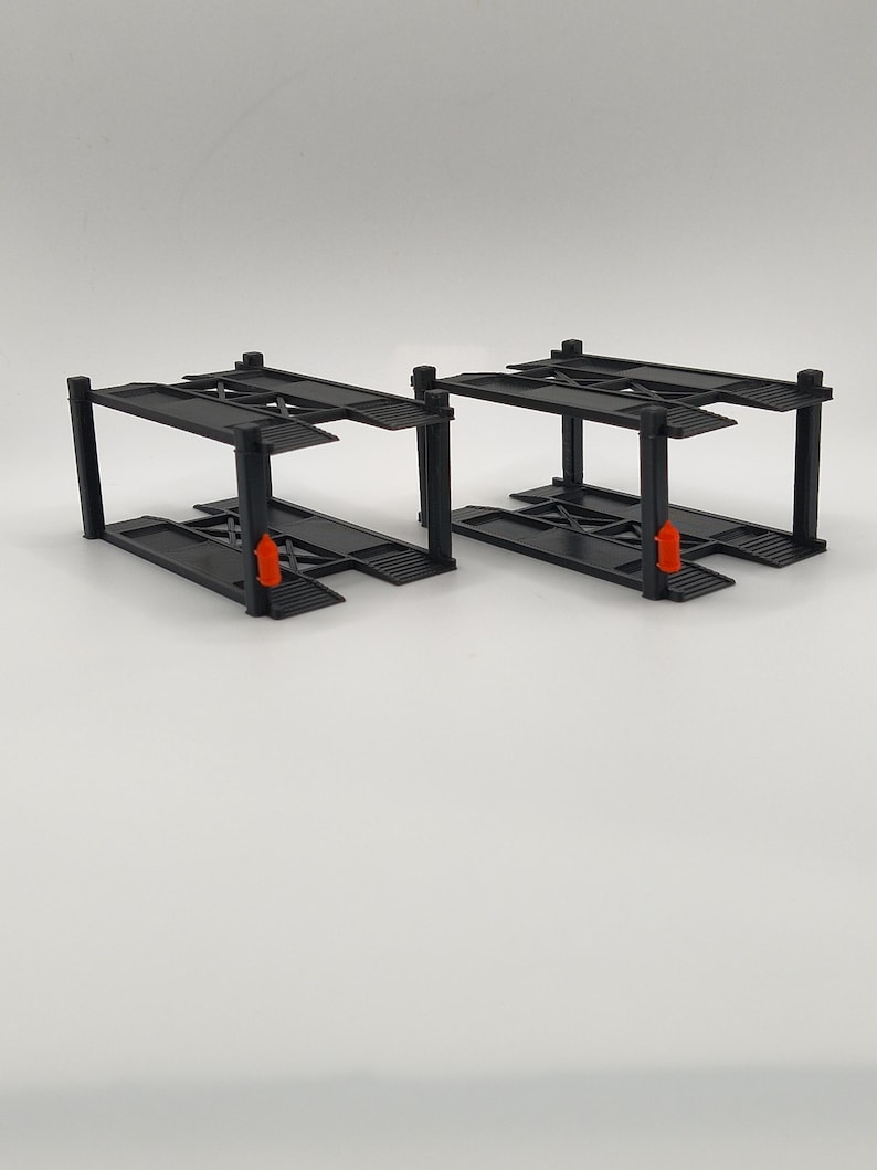 2 Car display lift 1:64 Cars Diecast (Cars and accessories NOT included) image 1