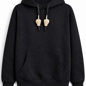 String Squad – “Sassy Hand” Charms | 3D Printed Hoodie & Shoelace Accessories 2 pk