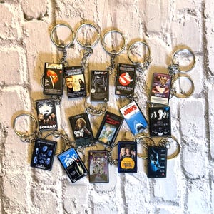 Vhs Clamshell Keychain - Etsy