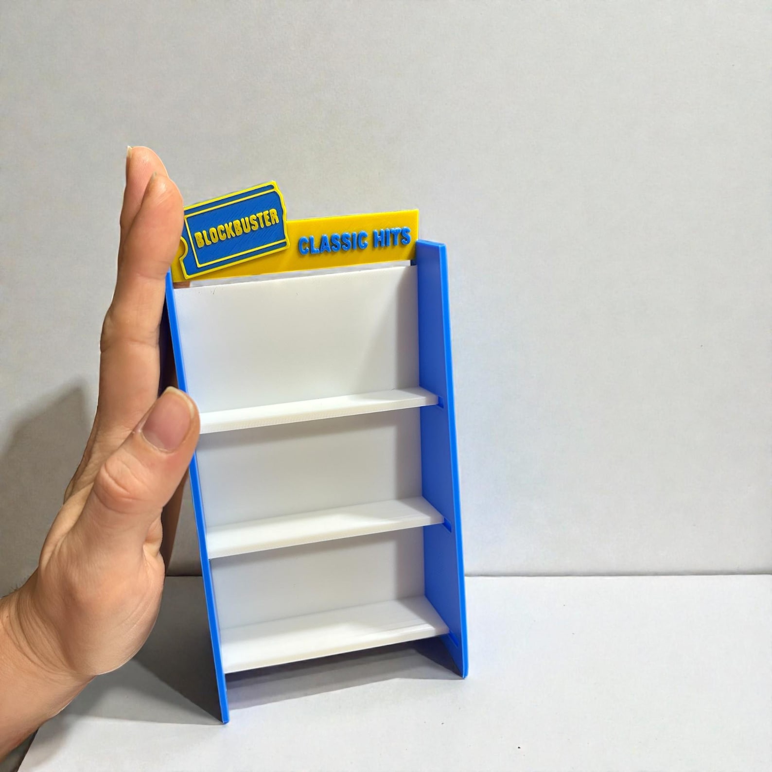 Blockbuster Mini VHS Shelf + Choose 3–12 Mini VHS Tapes | Retro Movie ...