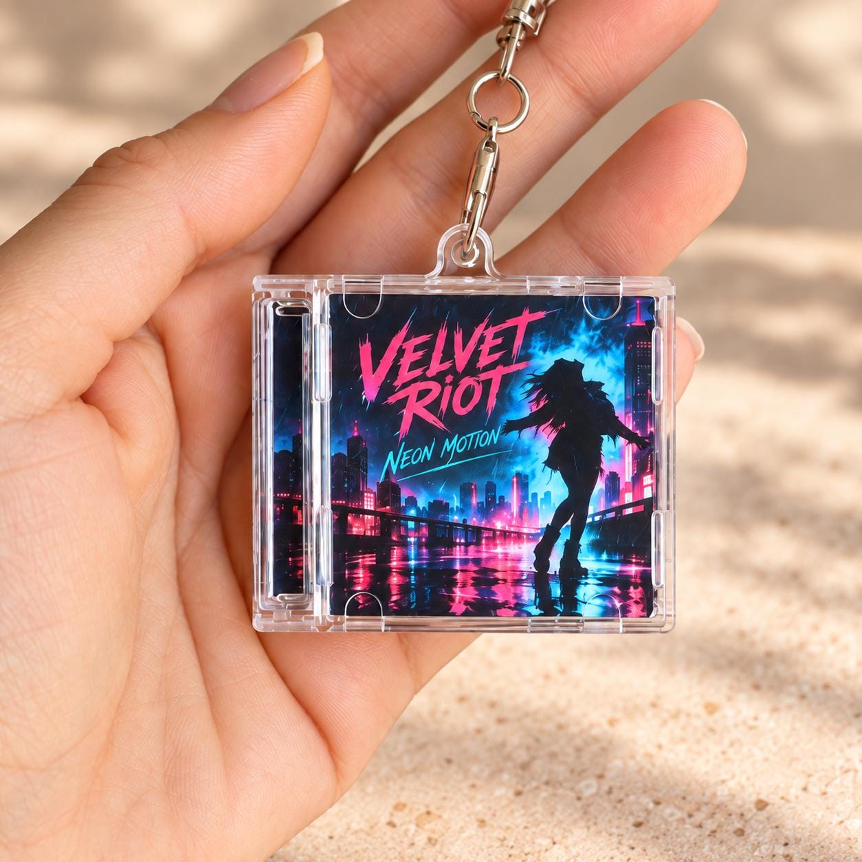 Custom mini cd keychain - Etsy 日本