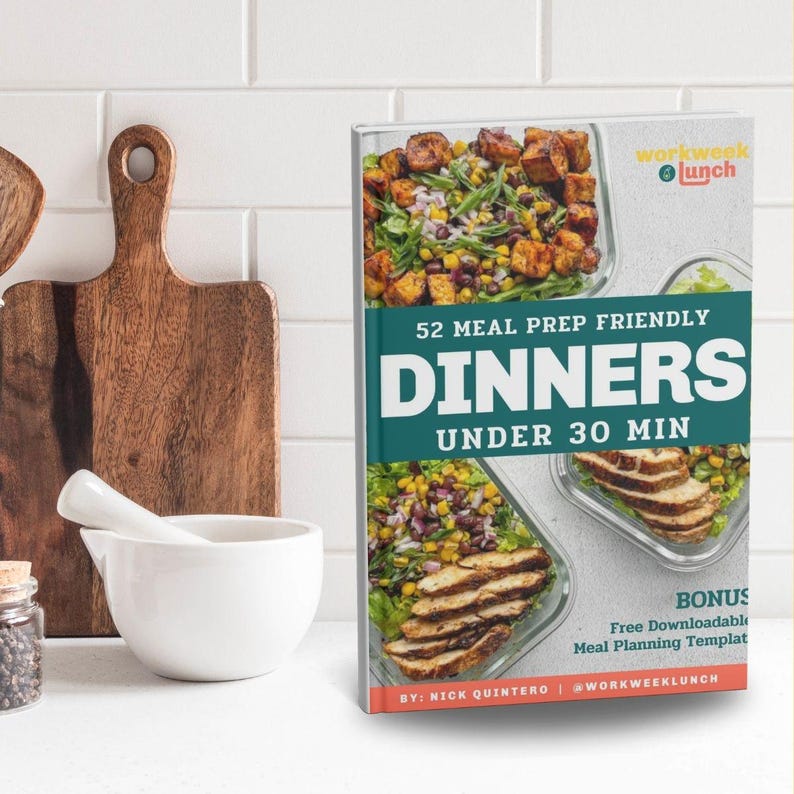 52 Meal Prep Dinners Under 30 Minutes | Quick & Easy Recipes for Busy ...