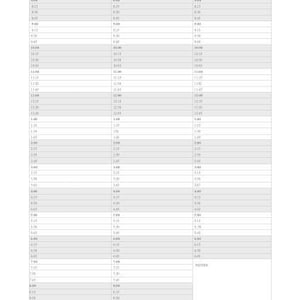 May include: A blank calendar with the word "DATE" at the top of each column. The calendar is divided into three columns, each with dates from 6/13 to 9/13. The third column has the word "NOTES" at the bottom.