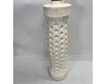 Massaggiatore plantare vintage in ceramica Dr. Knall, East Liverpool, Ohio, ceramica medica bianca.