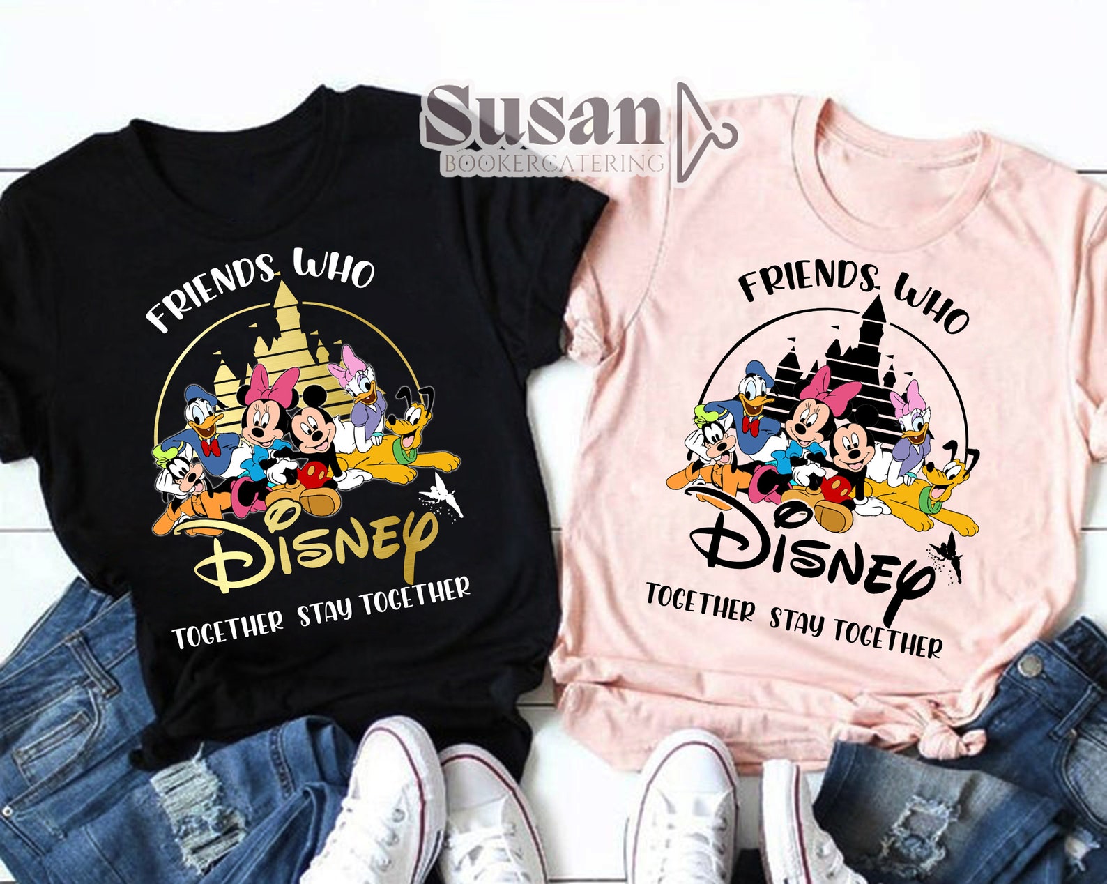 Friends Who Disney Together Tshirt Disney Group Matching Etsy