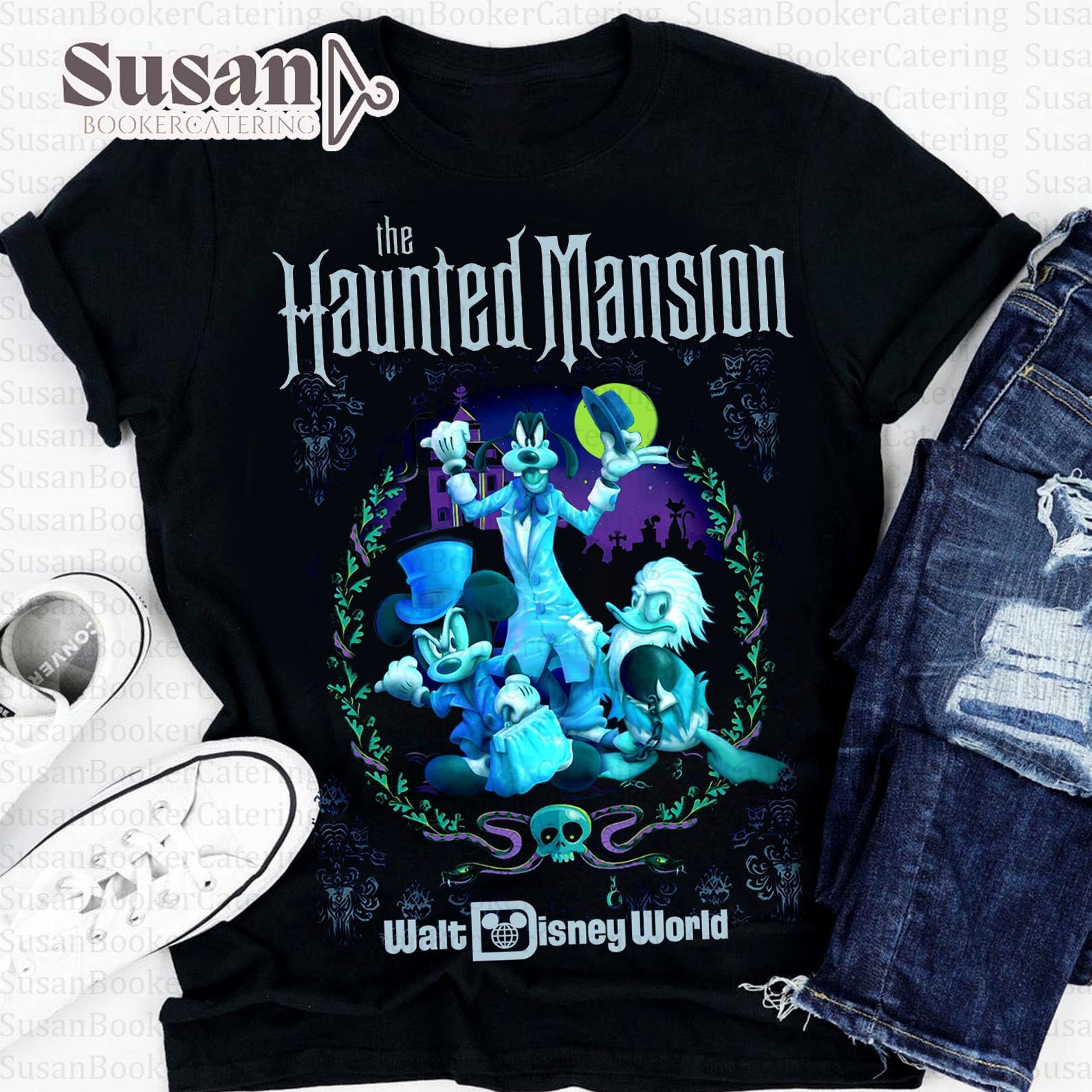 The Haunted Mansion Mickey Halloween Shirt