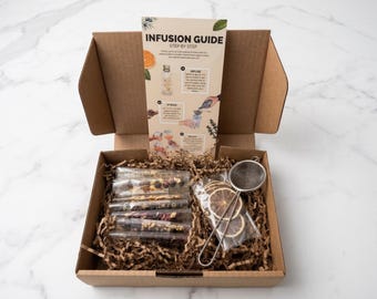 Handcrafted Gin Infusion Kit – 7 Botanical Cocktail Blends