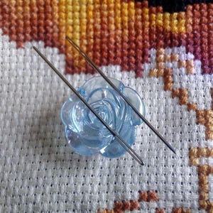 needle minders for cross stitch, sewing, needle nanny, notions, giftable for stitcher, embroidery