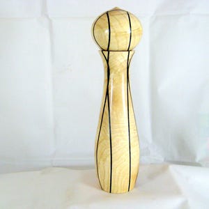 Pepper Mill Grinder Ash Wood and CrushGrind