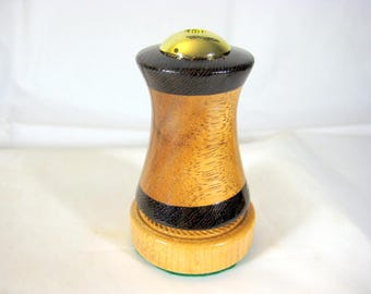 Kaleidoscope Multi Color Wood with Free custom Base