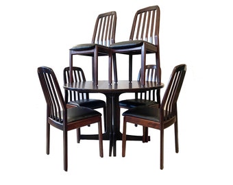 Vintage Modern Rosewood Dining Set