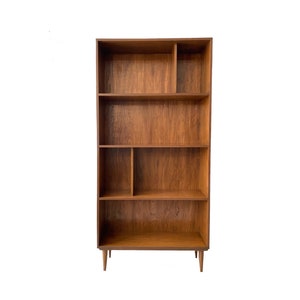 Handmade Vintage Inspired Mahogany Bookshelf