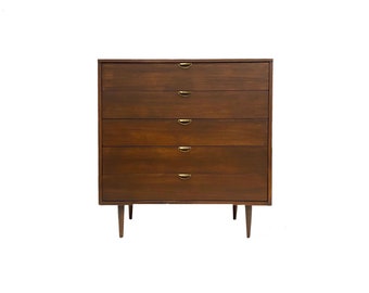 Vintage MCM Dresser In Wood