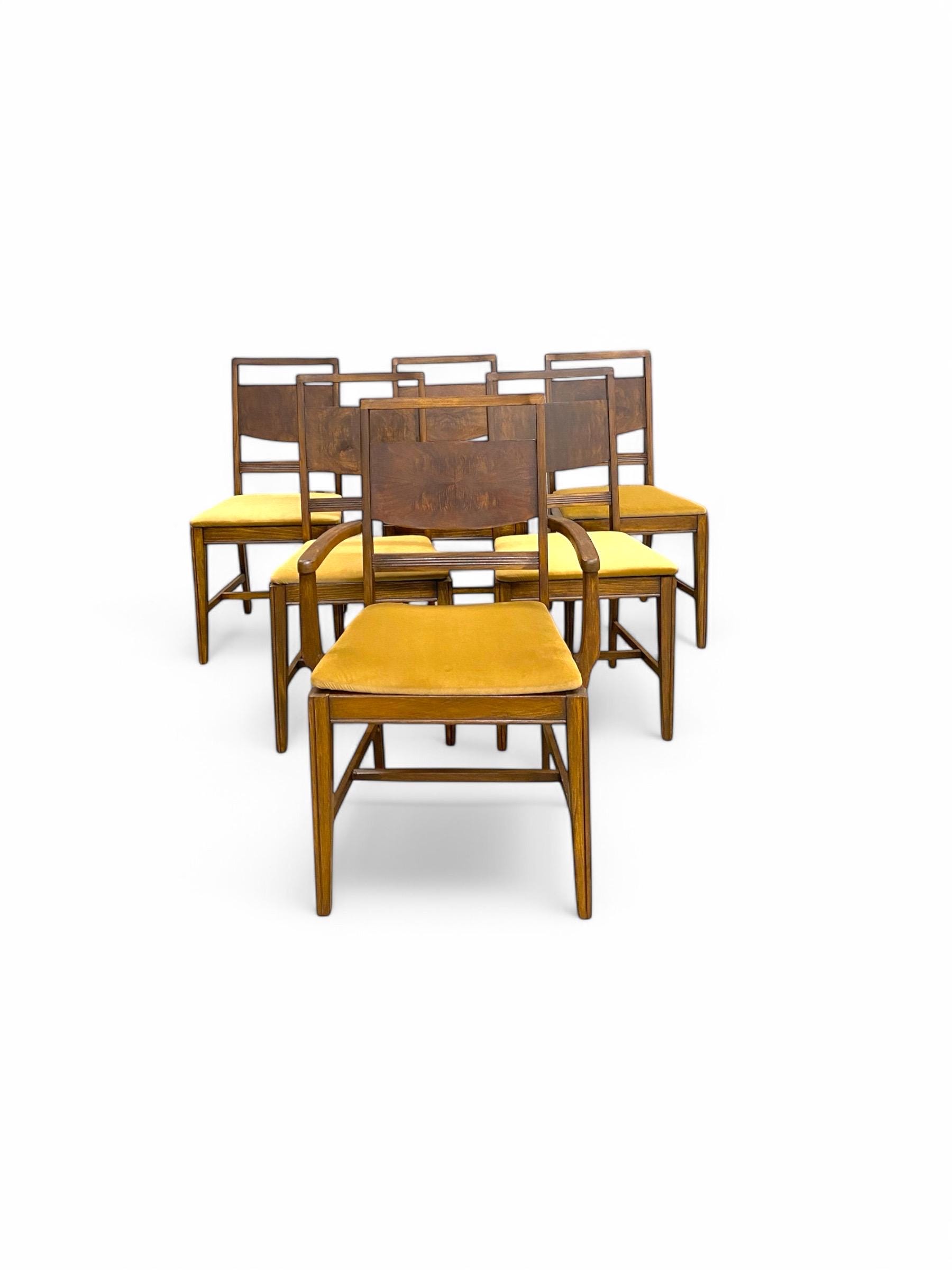 Vntg Dealer Vintage Dining Chairs Set Of Vintage Oak Wicker Dining