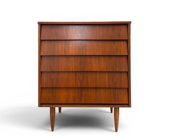 Vintage Modern Tiered Highboy