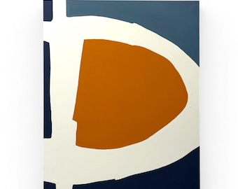 Oversized Graphic Painting
