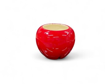 Vintage Red Ceramic Vase