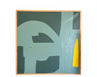 Original Acrylic Painting - “Green Arc”