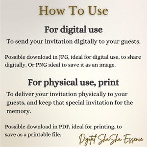 Party Invitation
Editable Template