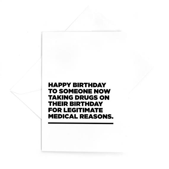Birthday Card By Alicia Black 6”x6” Very Cute discount on multiple purchase =