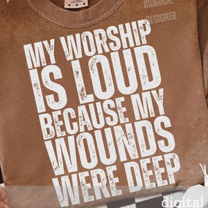 Jesus Png File My Worship Is Loud PNG, Preppy Christian Women Design, Bible Verse Sublimation, Jesus Quote PNG, Faith-Based Christian PNG