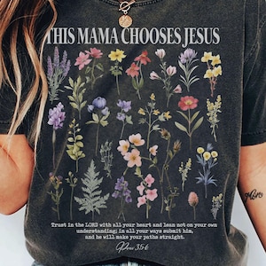 Mothers Day PNG, This Mama Chooses Jesus, Christian Gift for Mom, Mama png, Mom Christian Sublimation, Jesus Png Sublimation
