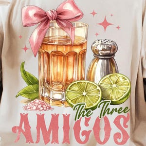 The Three Amigos, Cinco de Mayo Coquette, png, tequila-limoen en zonneschijn, cinco de Mayo png, margaritacocktail png