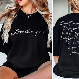 Liebe Person hinter mir, Liebe wie Jesus, Inspirational, Worthy Art, Sie Matter, Religiös, Glaube, Jesus, Ostern