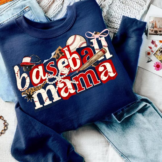 Baseball Mama PNG, Sports Mom Shirt Design, Baseball Bow Bat PNG, Game Day Mama Sublimation, Trendy Baseball Mom PNG