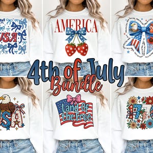 Preppy America Coquette Png Bundle, America Brushstroke Png, Retro USA Png, 4th of July Bundle Png, Girly Memorial Day PNG, Vintage America